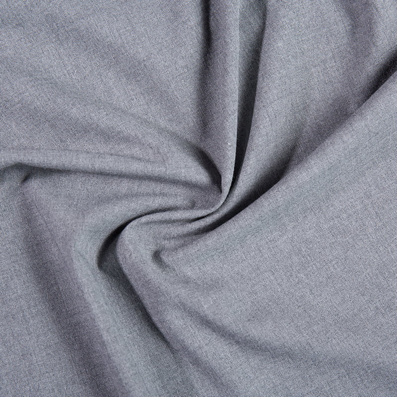 FX55434 ผ้าโพลีเอสเตอร์คุณภาพสูง Viscose TR Spandex Top Dyed Dyed Ryed สำหรับชุดสูทและกางเกงขายาวของผู้ชาย