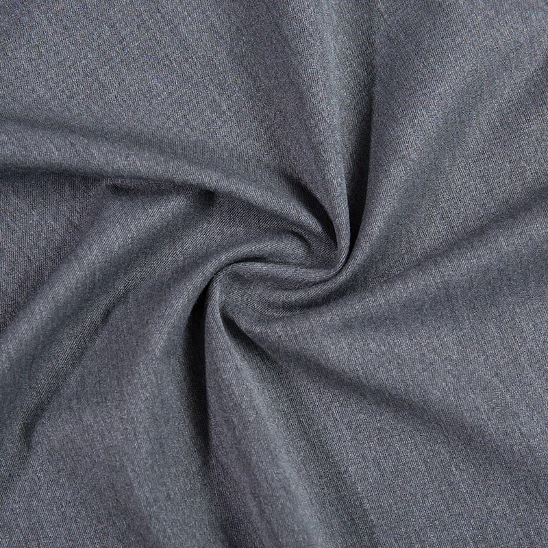 FX55885 Soft Handfeeling Polyester Rayon Spandex พร้อมผ้าชุดสูทย้อมสีด้านบนเป็นโมดอล